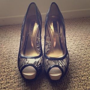 Lace heels